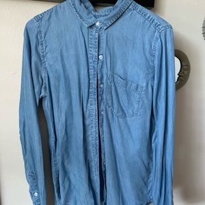 Blue Jean Button Up
